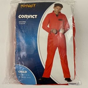 Halloween Costumes- Boys Convict Costume